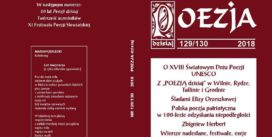 Poezja dzisiaj nr 129-130