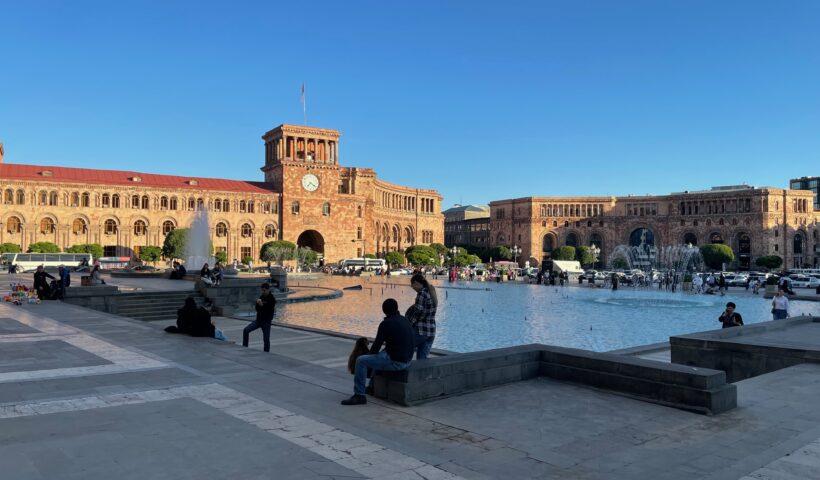 Plac Republiki, Erywań, Yerevan, Armenia
