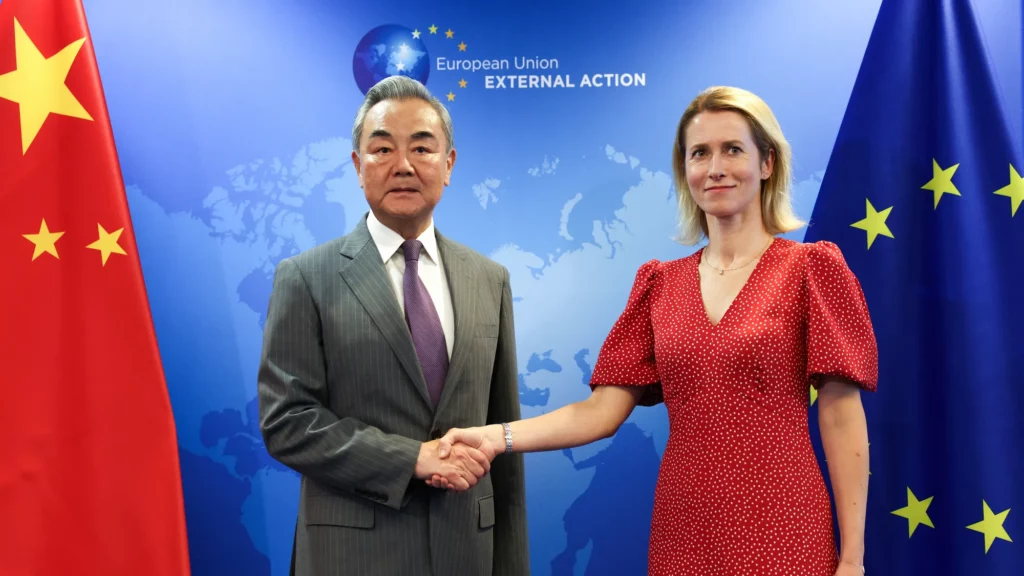 Wangi Yi Kaja Kallas