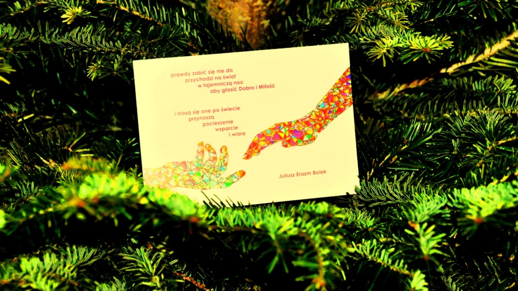 Juliusz Erazm Bolek Kartki pocztowe na Boże Narodzenie