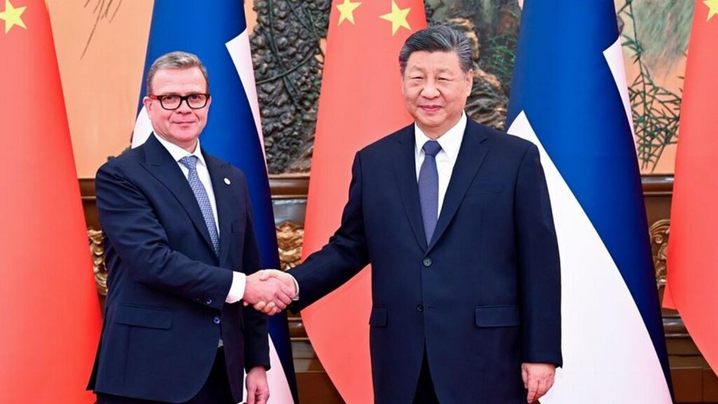 Chiny aktywność międzynarodowa