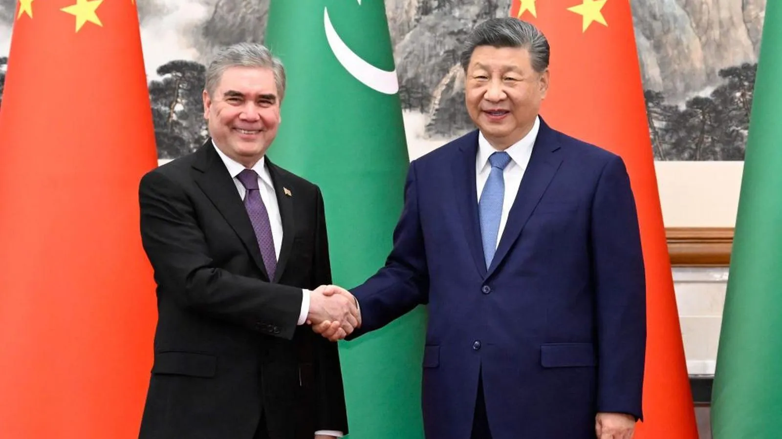 Gurbanguly Berdimuhamedow spotkał się z Xi Jinpingiem