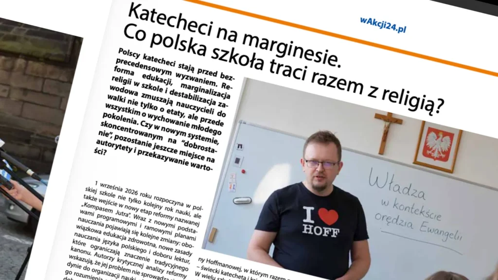 w-Akcji Tomasz Sypniewski Stowarzyszenie Katechetów Świeckich