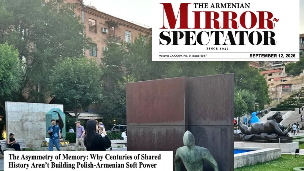 Armenian Mirror-Spectator Miłosz Manasterski