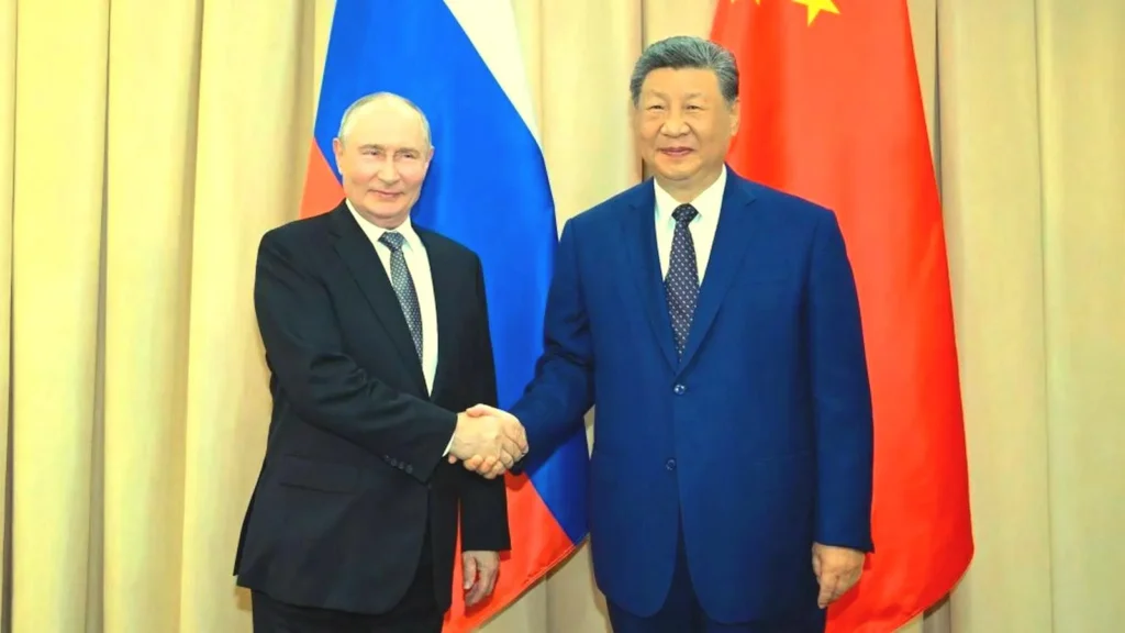 Władimir Putin Xi Jinping