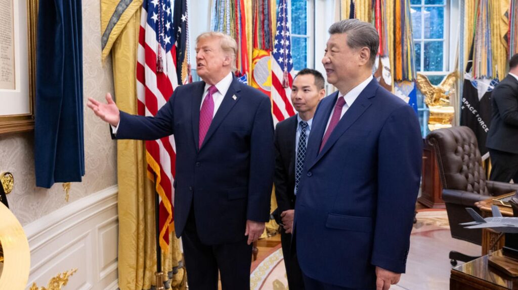 Donald Trump Xî Jinping