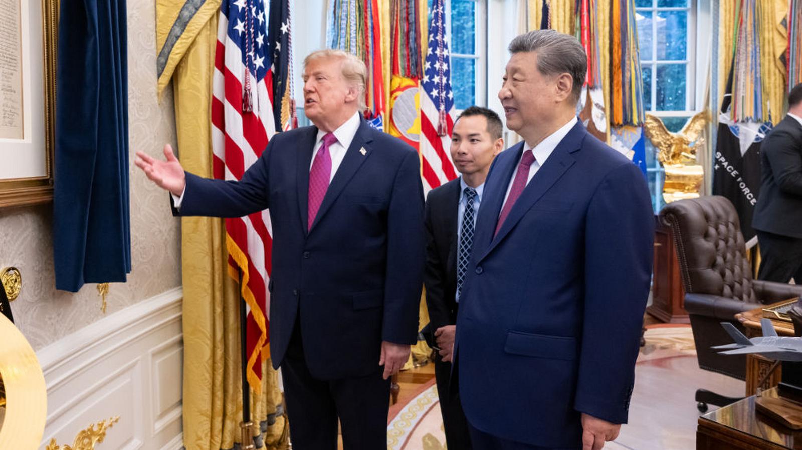 Donald Trump i Xi Jinping i o relacjach chińsko-amerykańskich