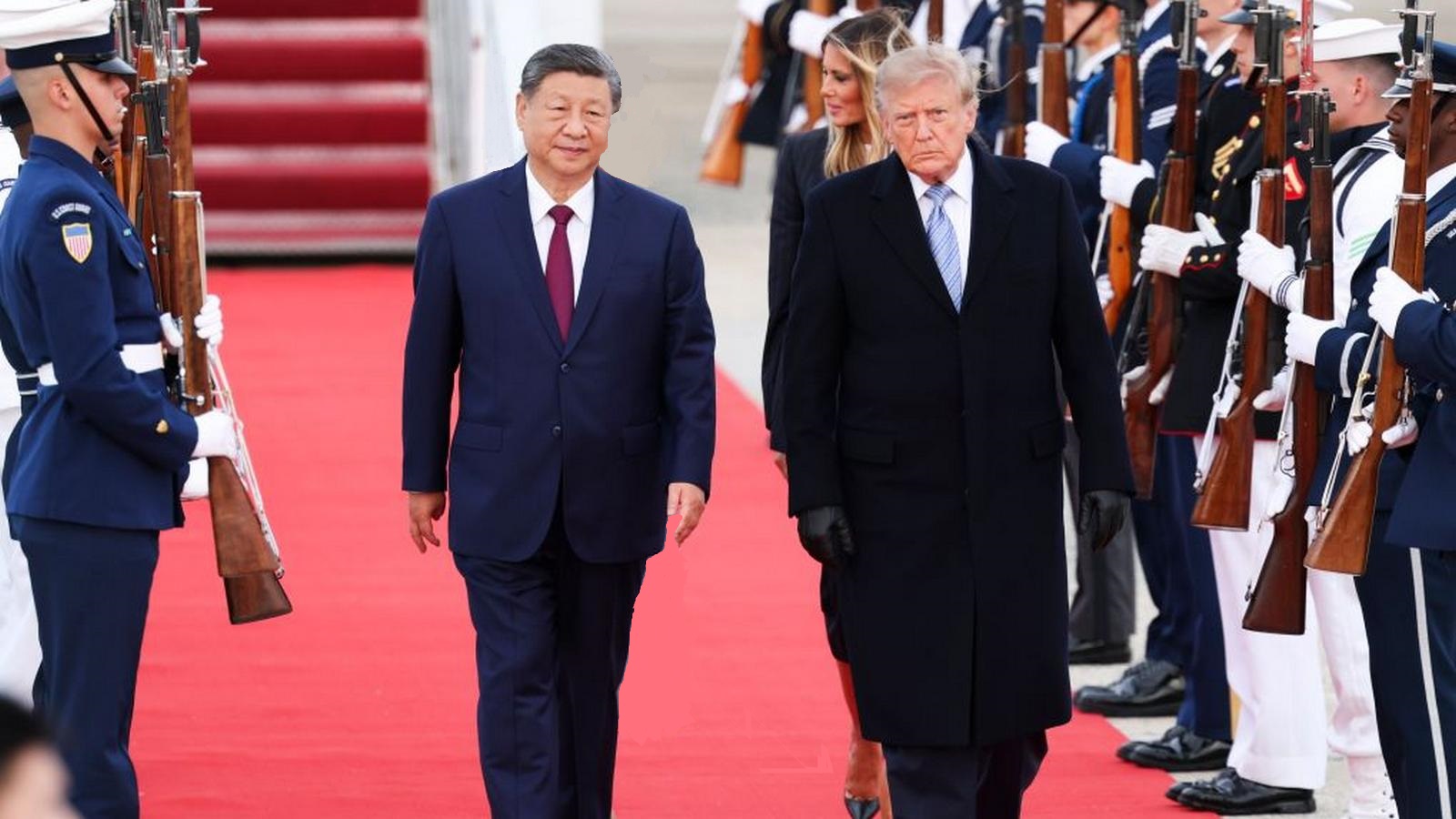 Donald Trump spotkał się z Xi Jinpingiem